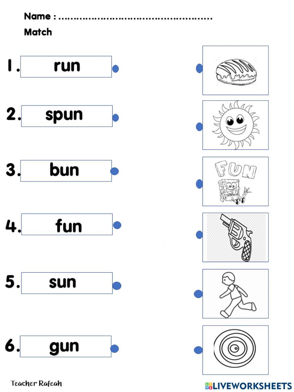 Match un word family