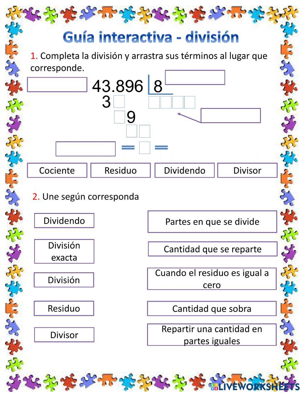 División por una cifra