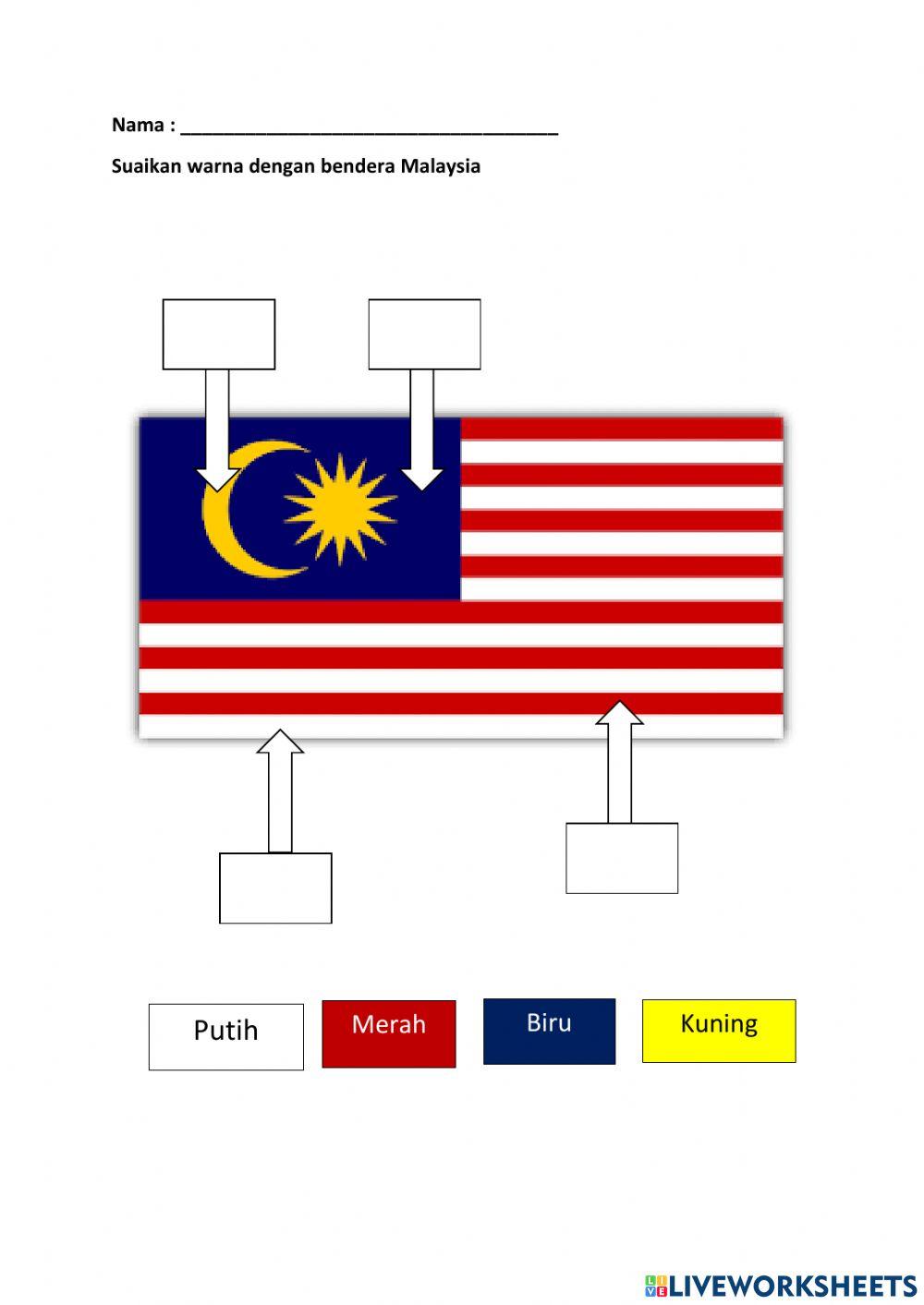 Warna Bendera Malaysia