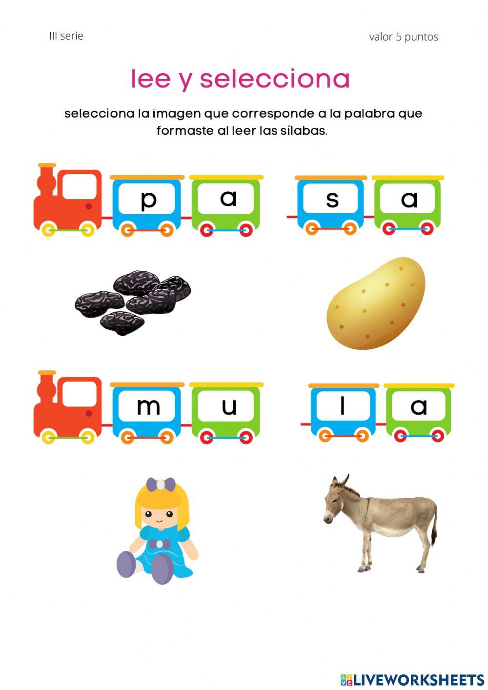 Prueba objetiva kinder (prueba)
