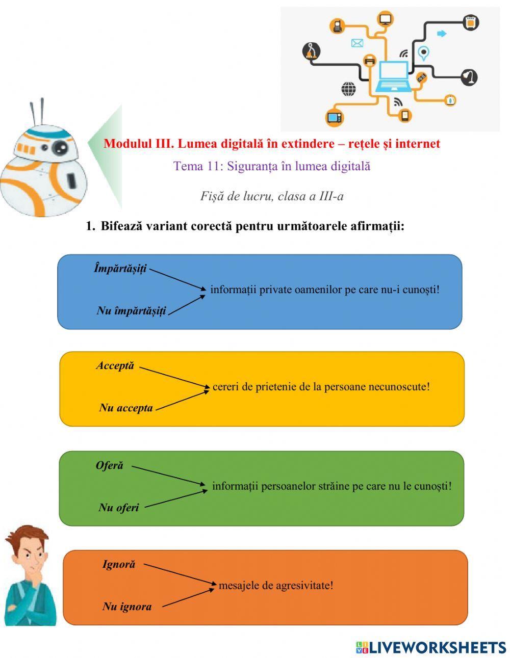 Siguranța în lumea digitală