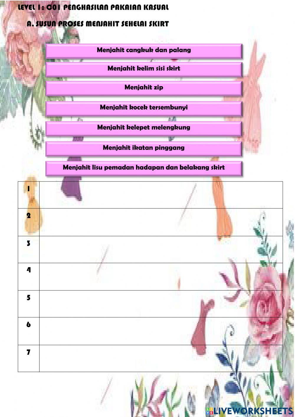 Level 1 PAKAIAN KASUAL