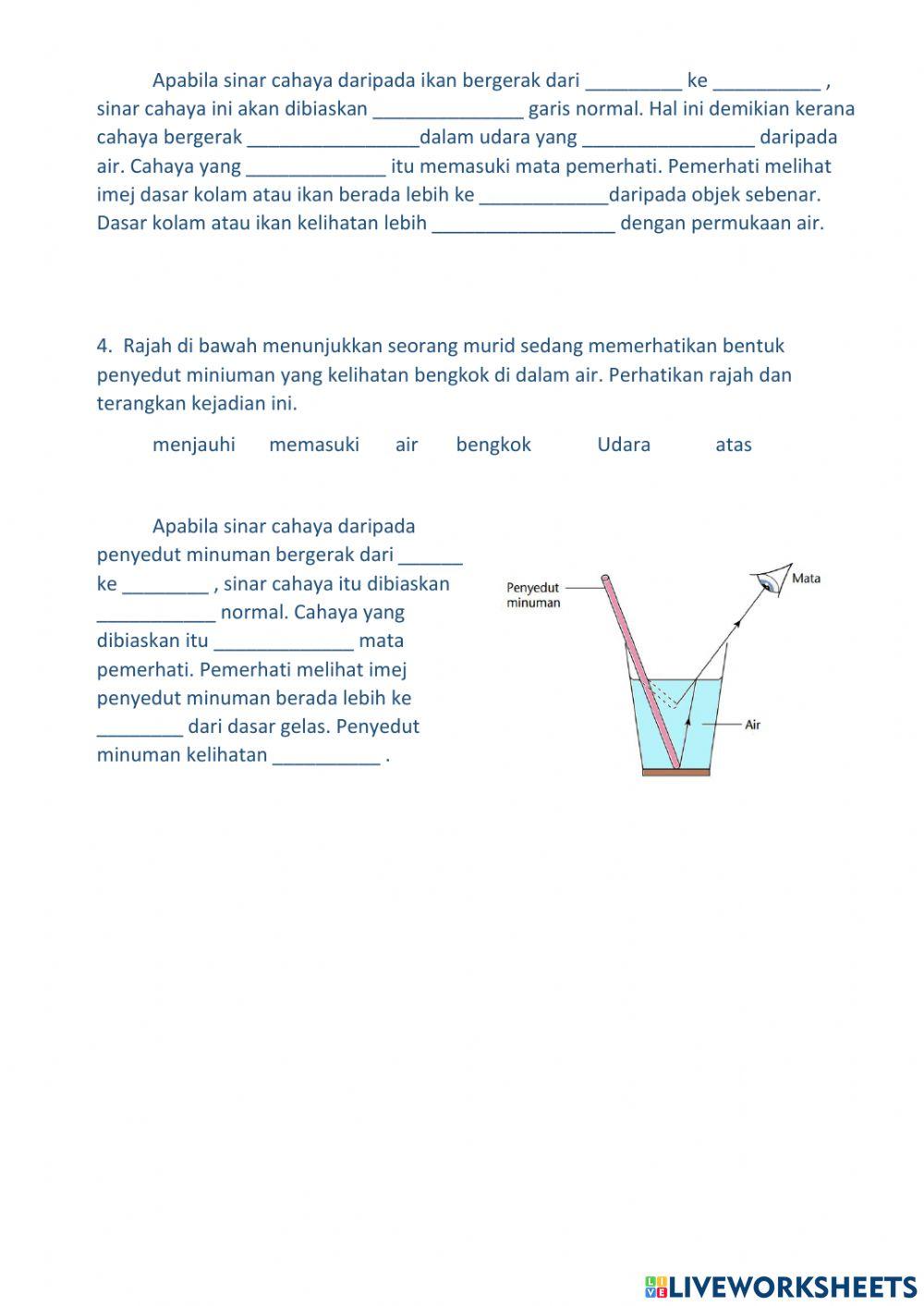 8.4 Pembiasan cahaya