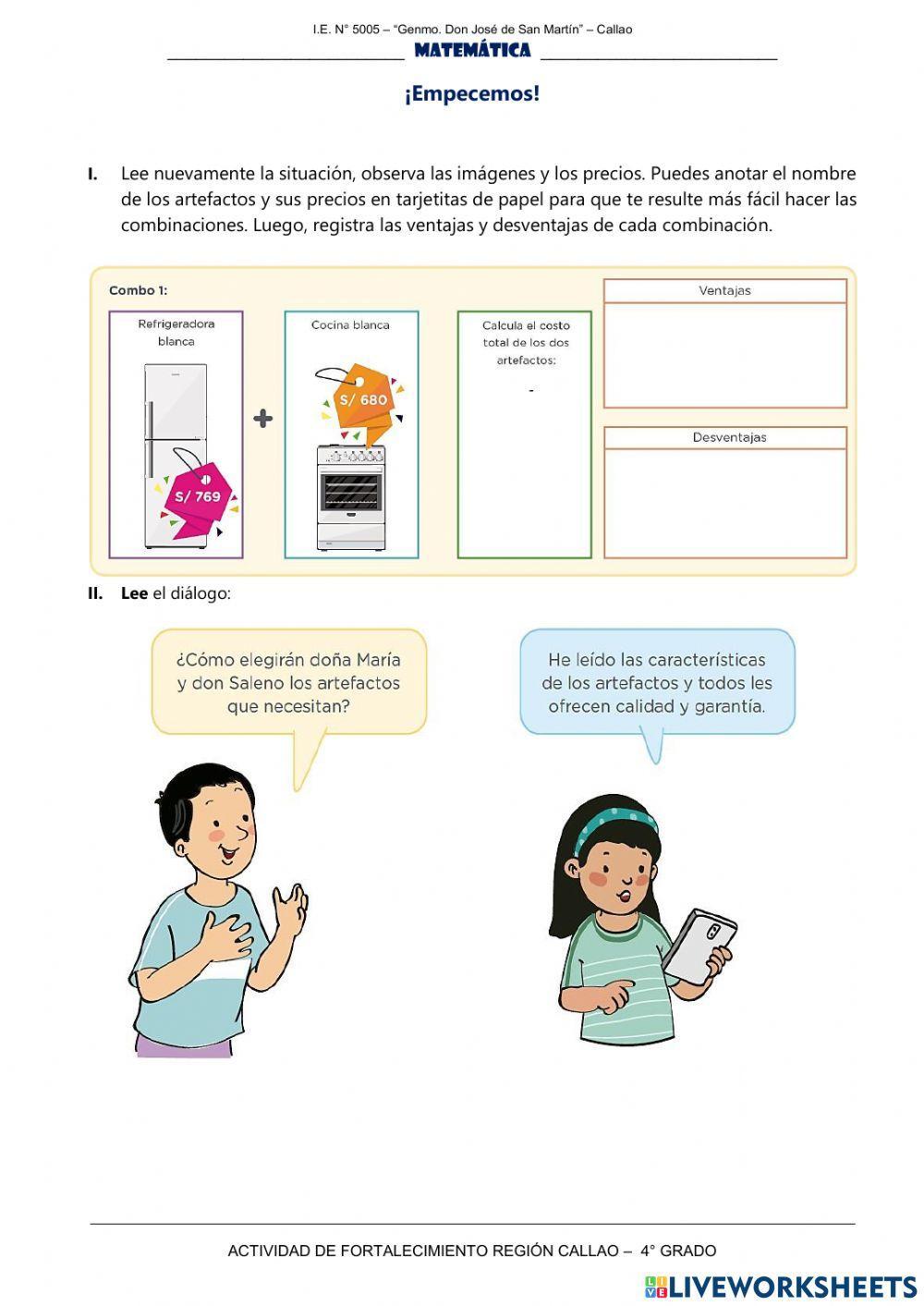 Combinamos productos