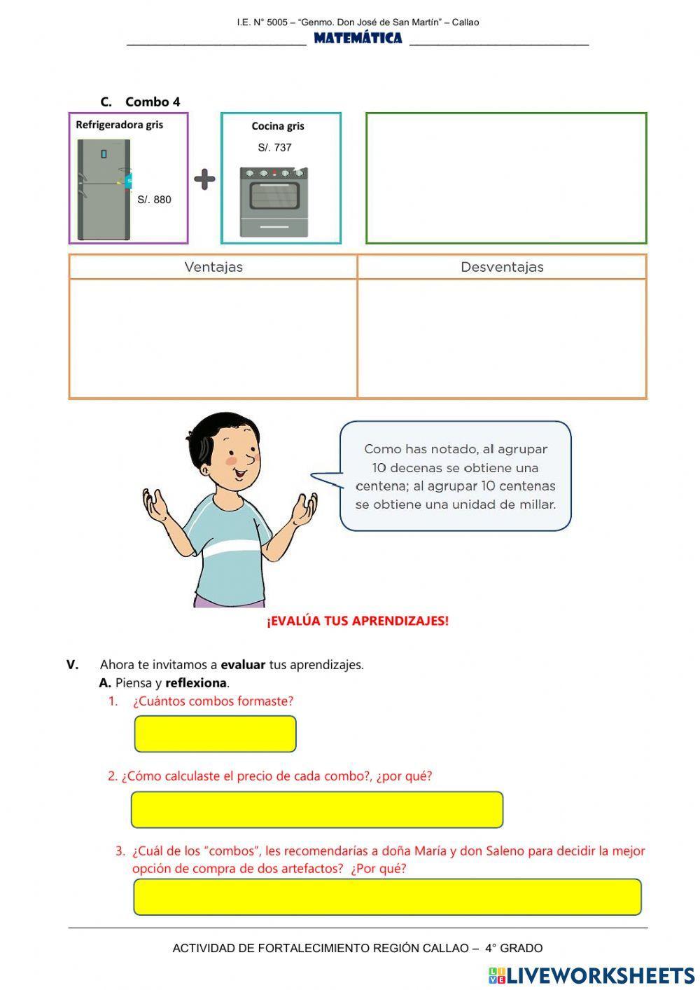 Combinamos productos