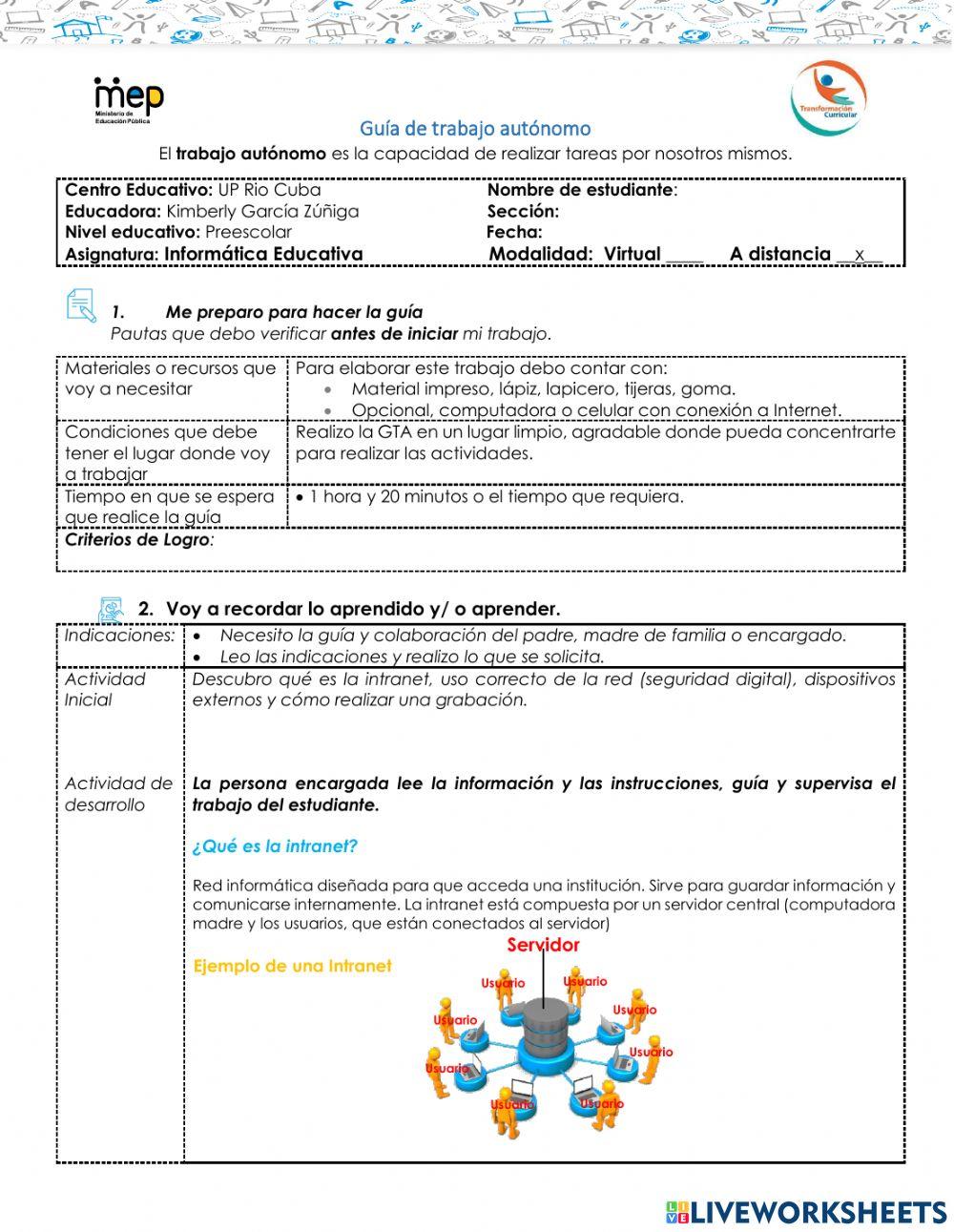 GTA Prescolar Agosto