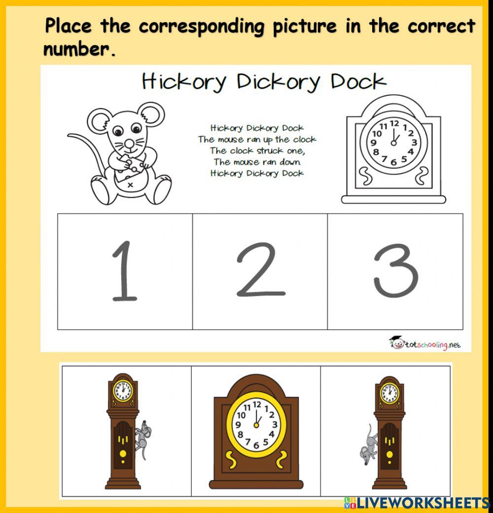Hickory Dickory Dock 0230 TeacherPameQ Live