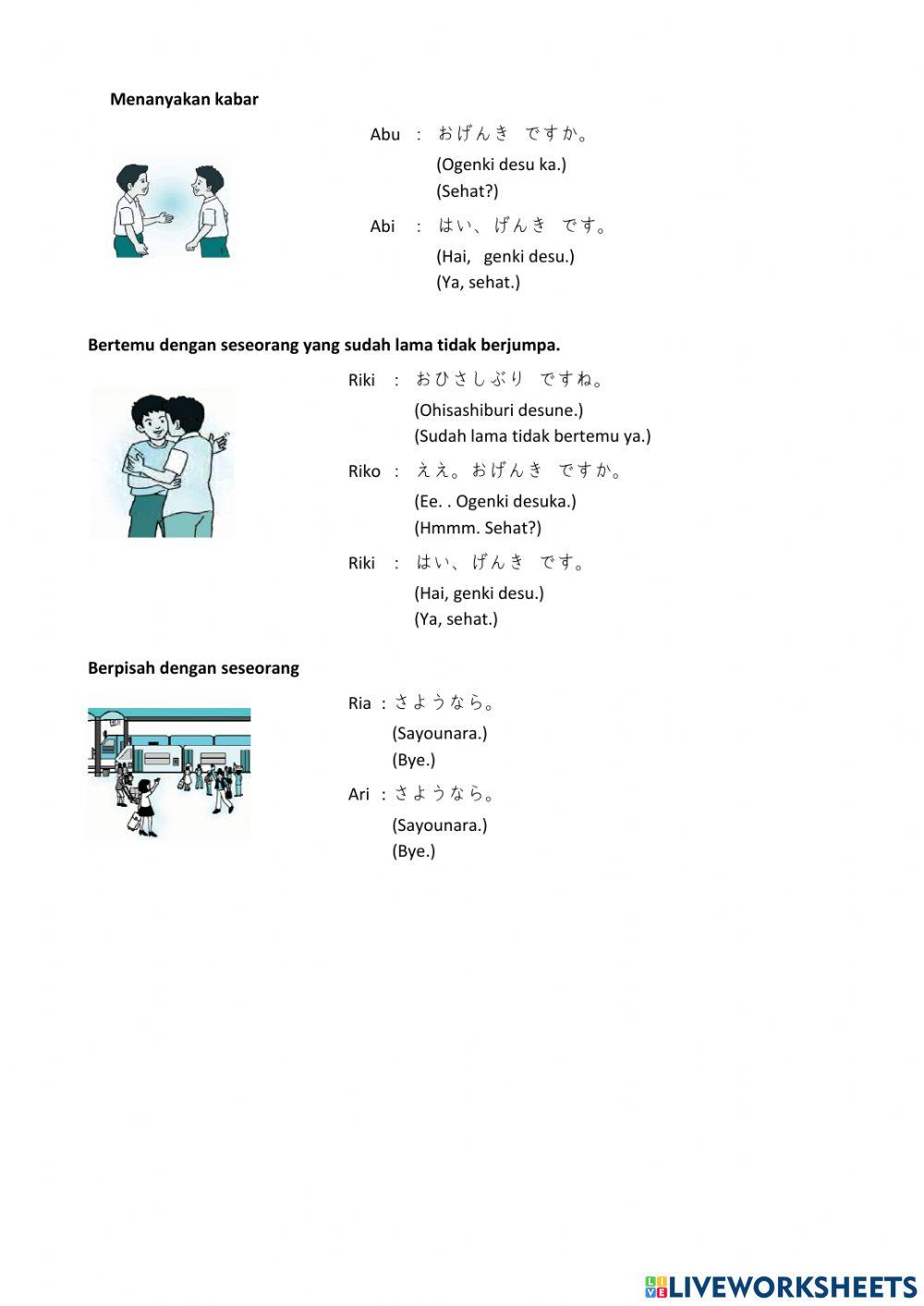 Aisatsu (Salam Sapaan)