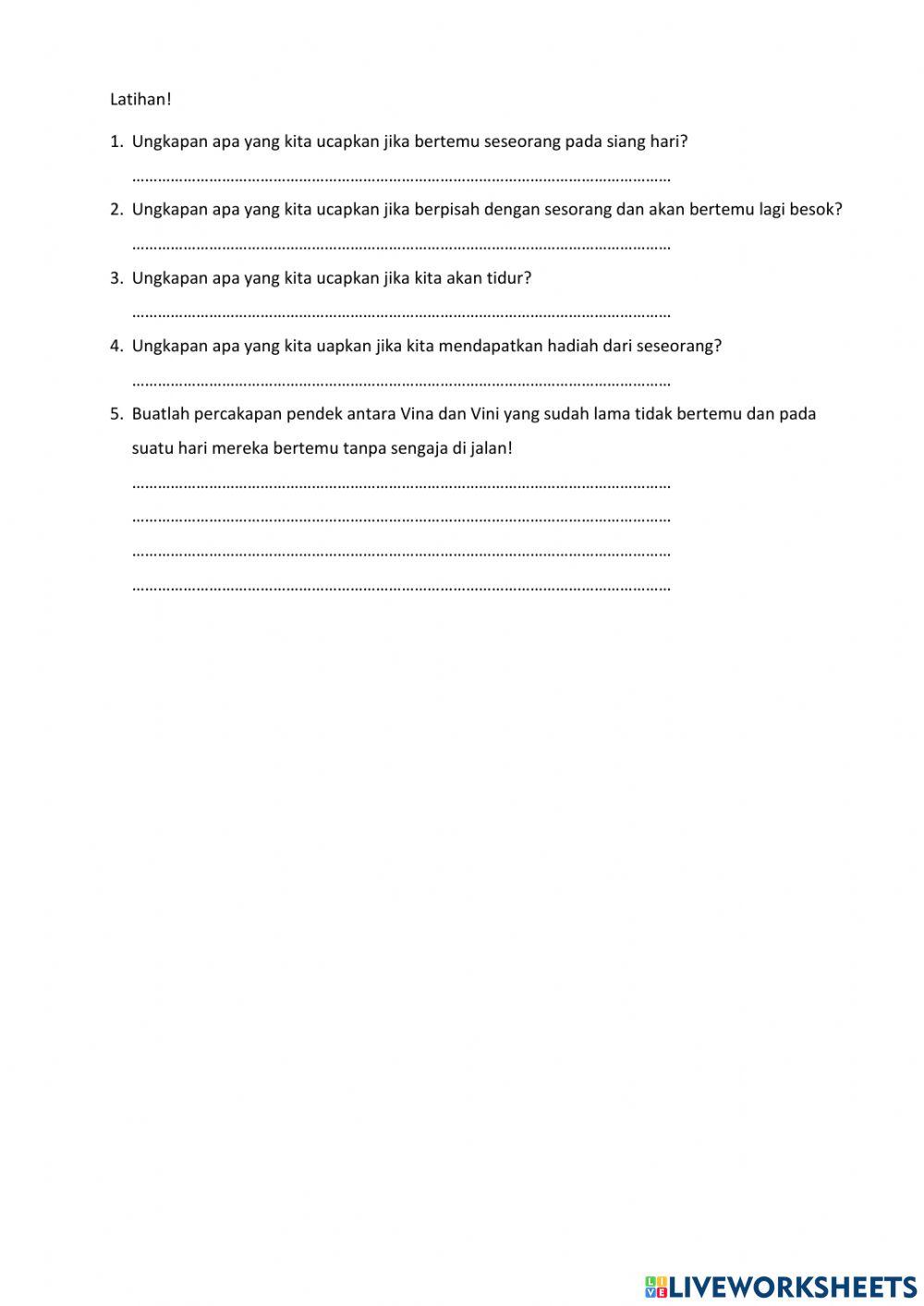 Aisatsu (Salam Sapaan)