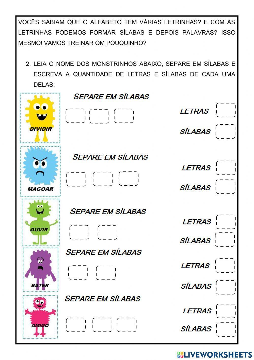 O dia em que um mostro veio a escola