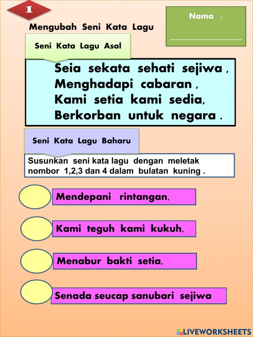 Warganegara Sejahtera (ms113)- Tahun 5