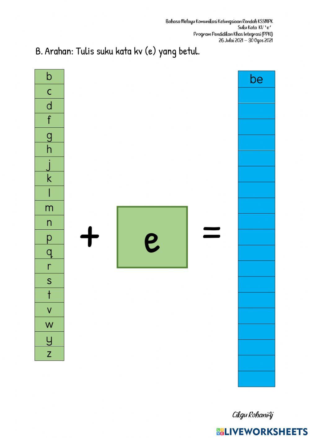 Bmk kefungsian rendah
