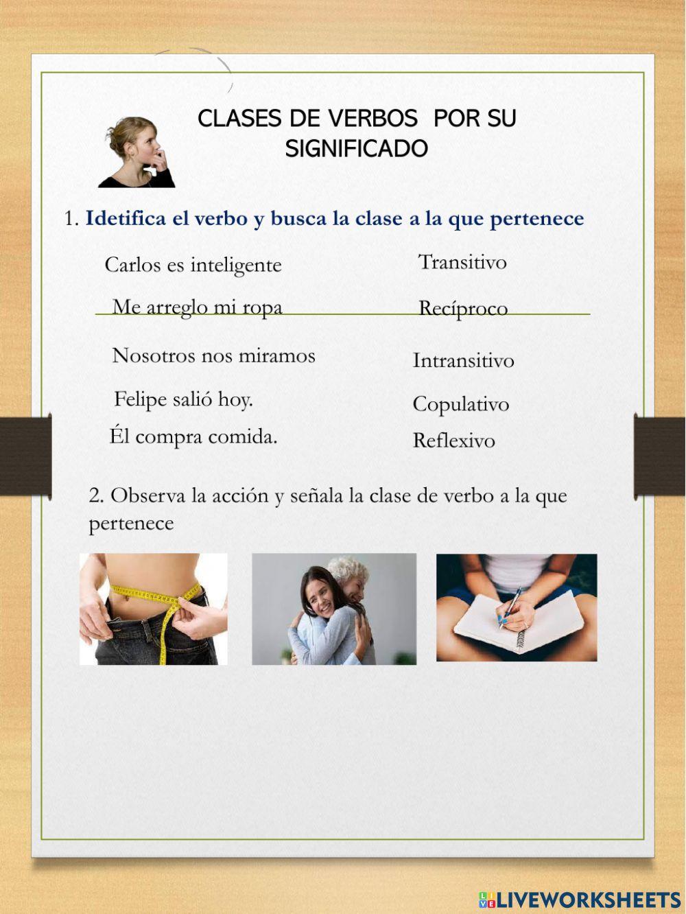 Verbos por su significado