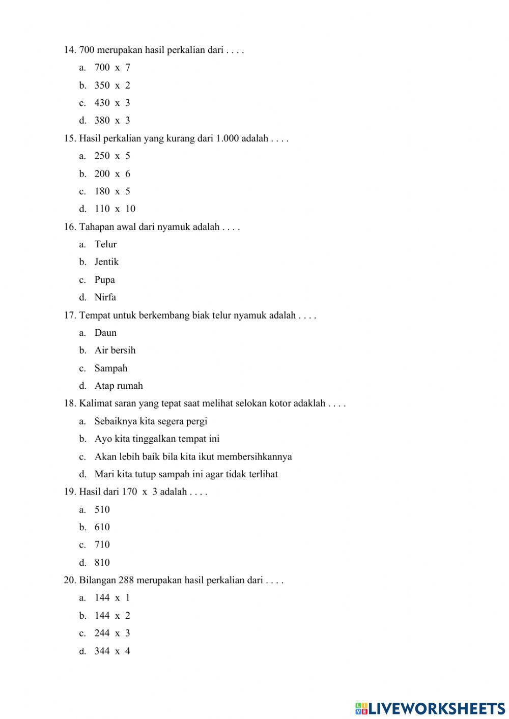 Pertumbuhan dan Perkembangan Mahlik Hidup