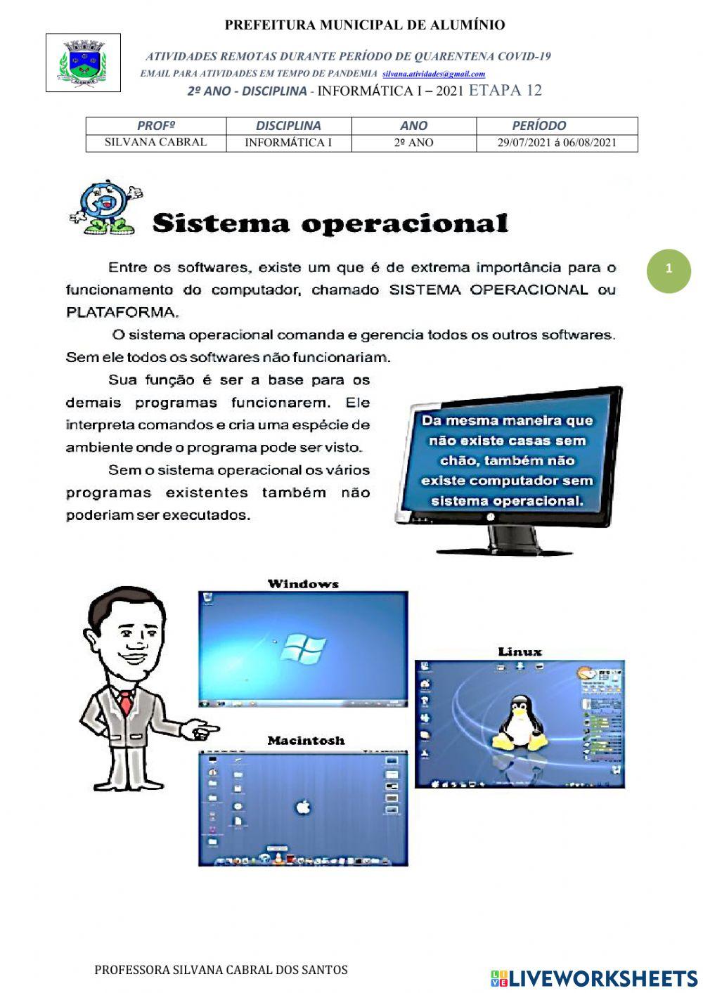 Sistema operacional