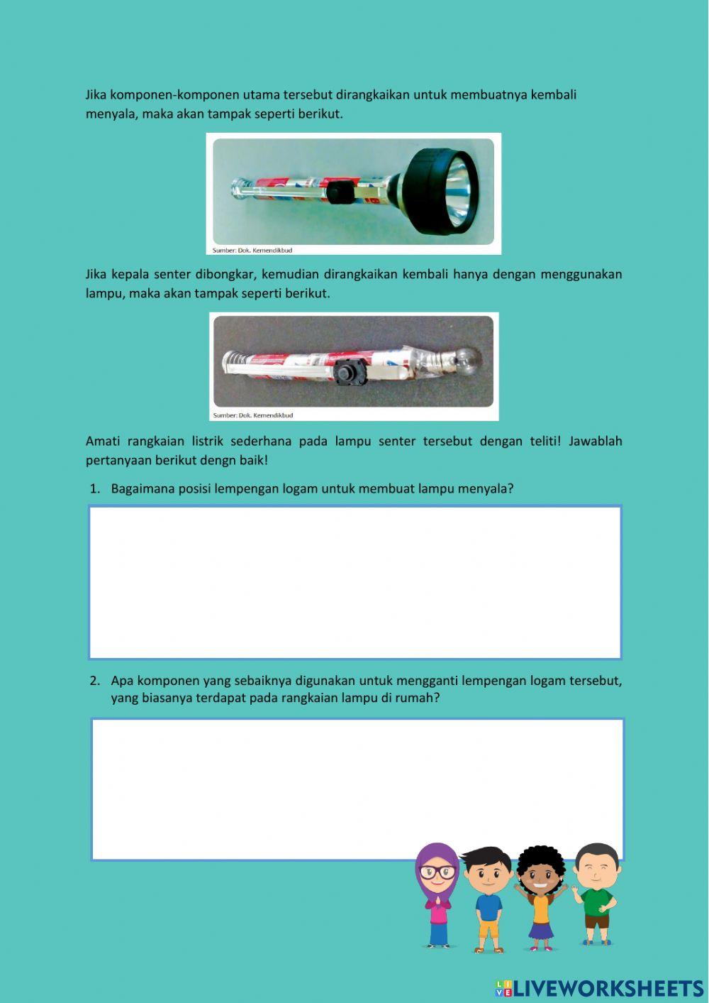 LKPD Kelas VI Tema 3 Subtema 1 Pembelajaran 1