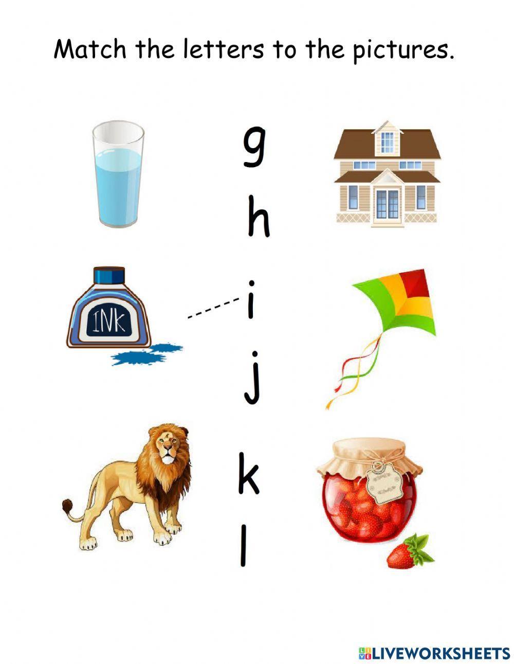 Phonics online exercise for Level 1 Live Worksheets