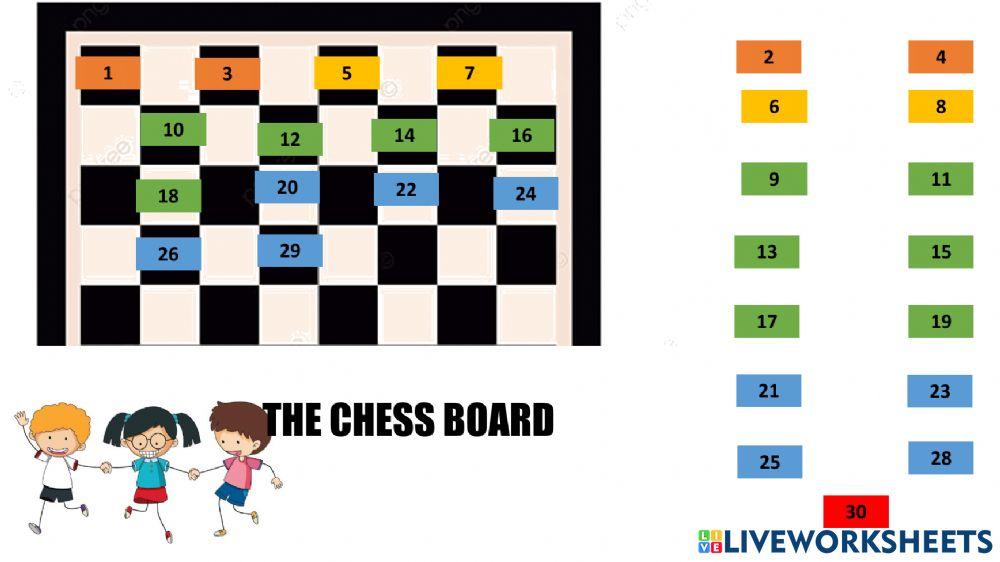 Junior math chess