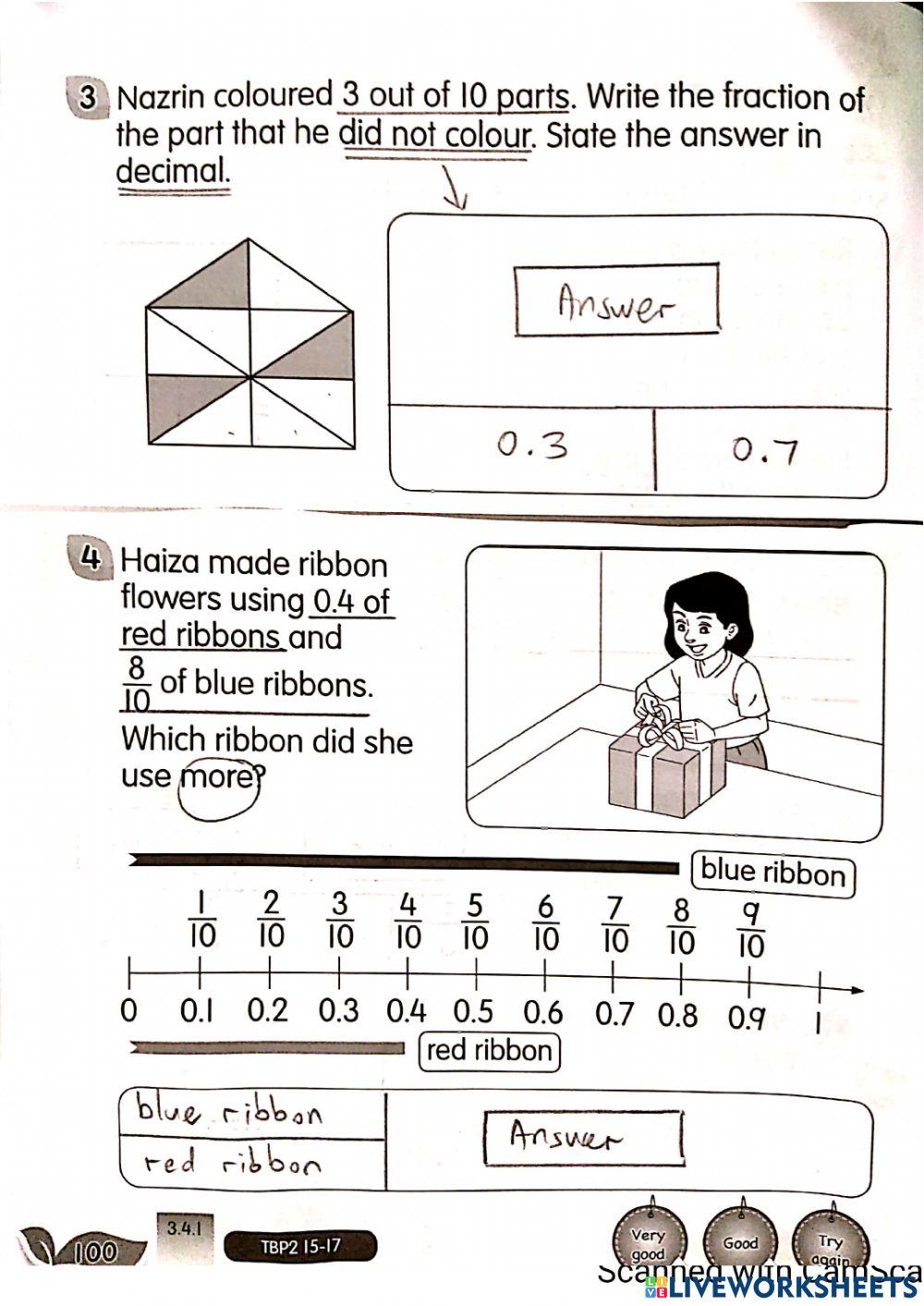 Fraction and decimals
