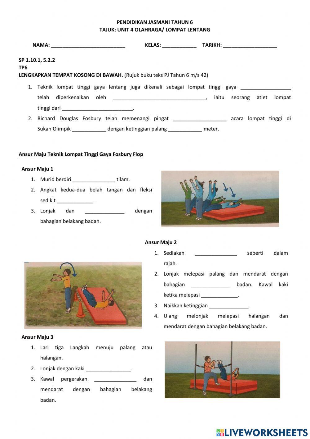 Lompat lentang tahun 6