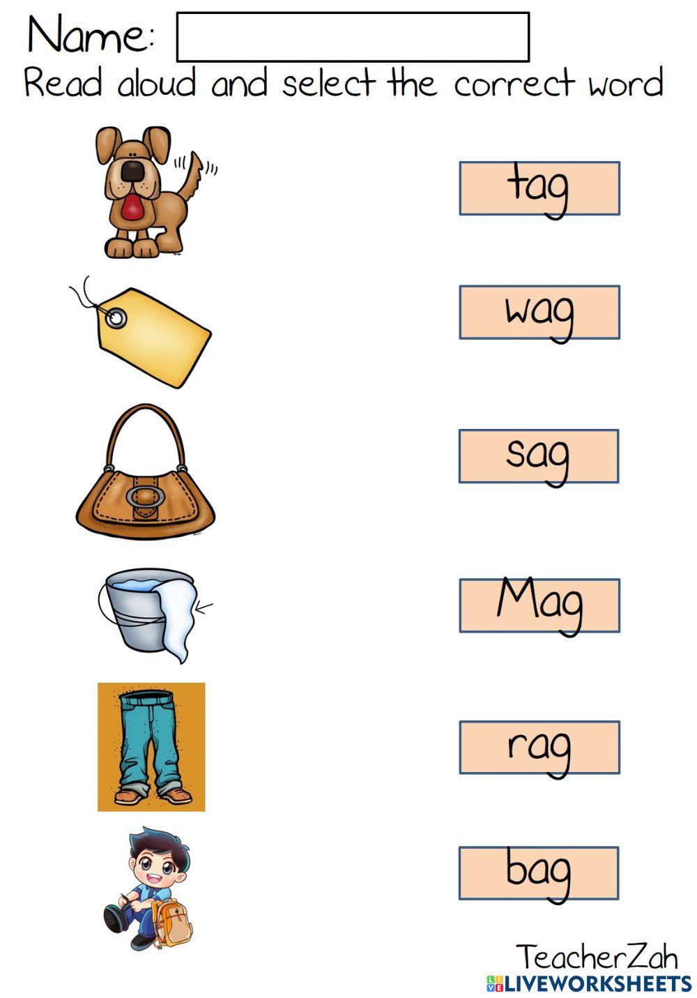 Ag WORD FAMILY Ag WORD FAMILY