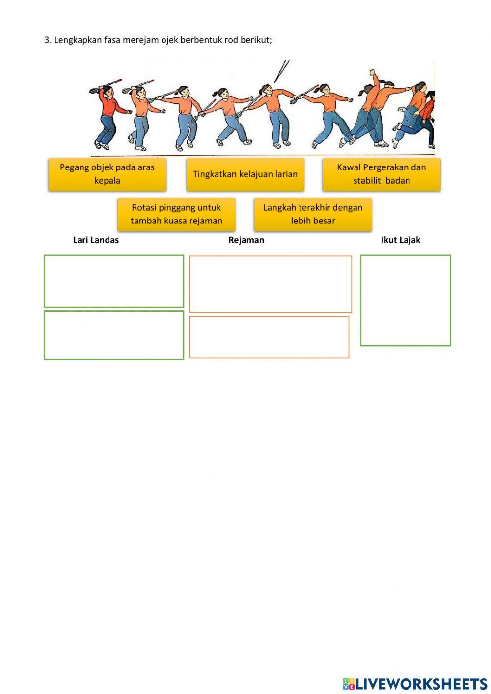 Merejam objek berbentuk rod