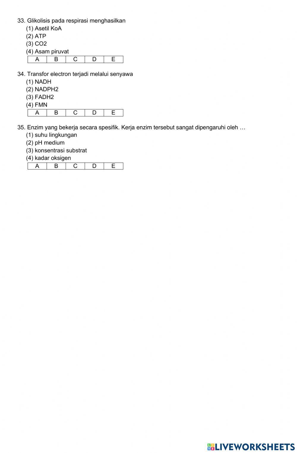 Ph metabolisme - enzim & katabolisme