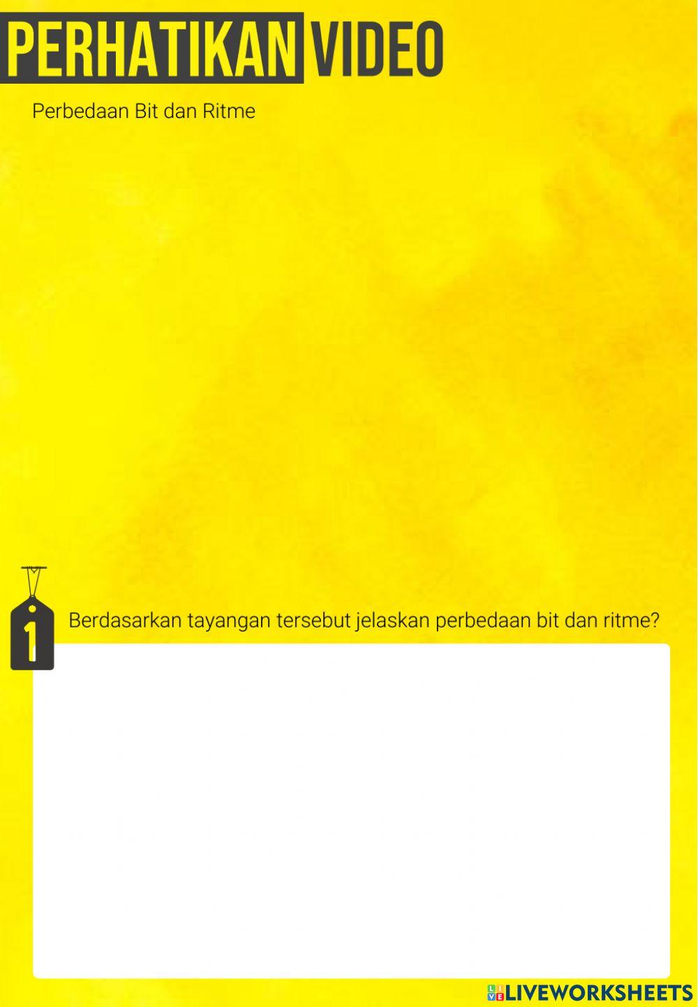 LKPD Teknik Membaca Ritme