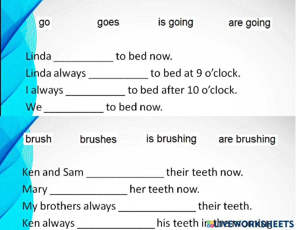 Present Simple vs Present Continuous