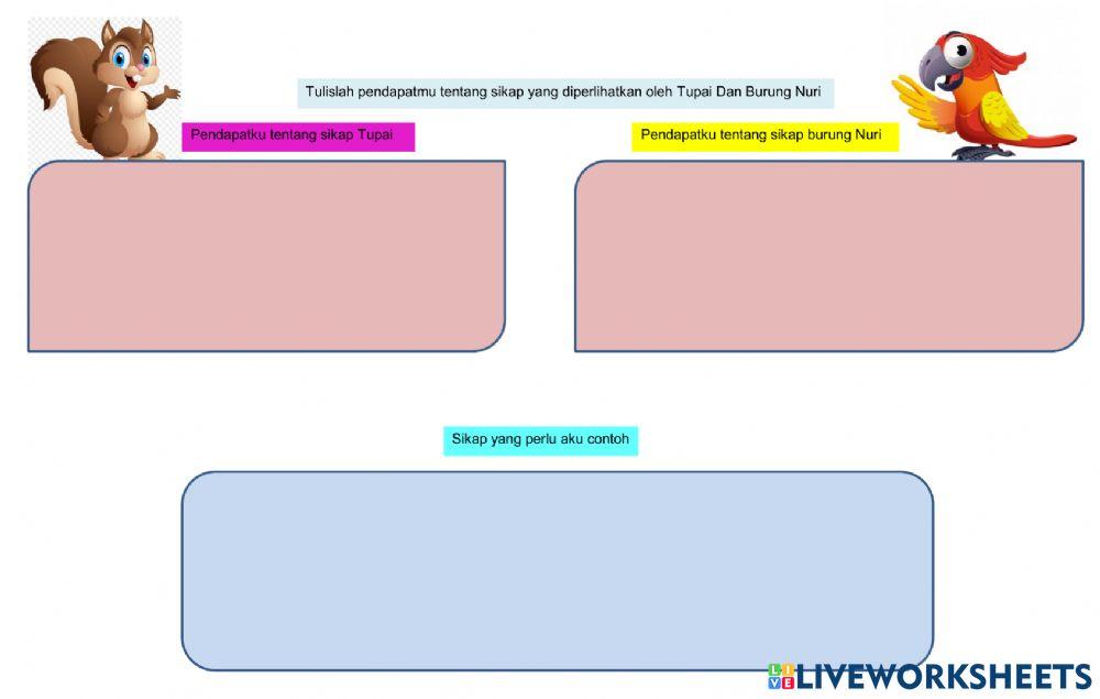 LKPD pembelajaran 3 tema 4 subtema 1