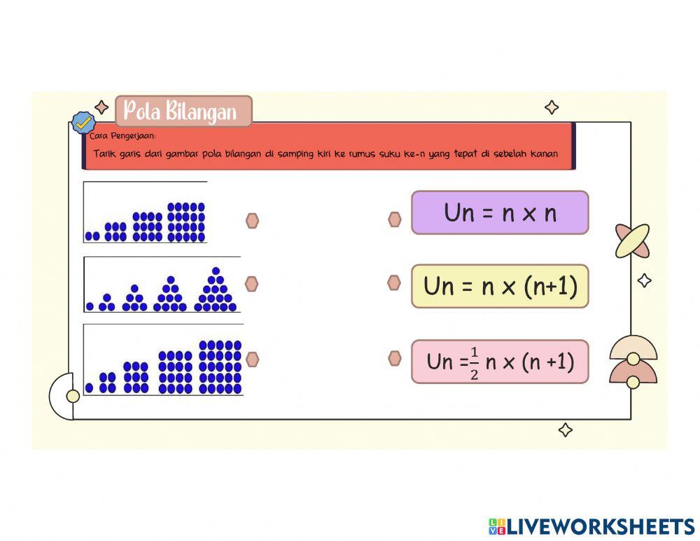 Latihan Pola dan Barisan Bilangan