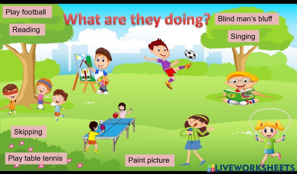 What are they doing?