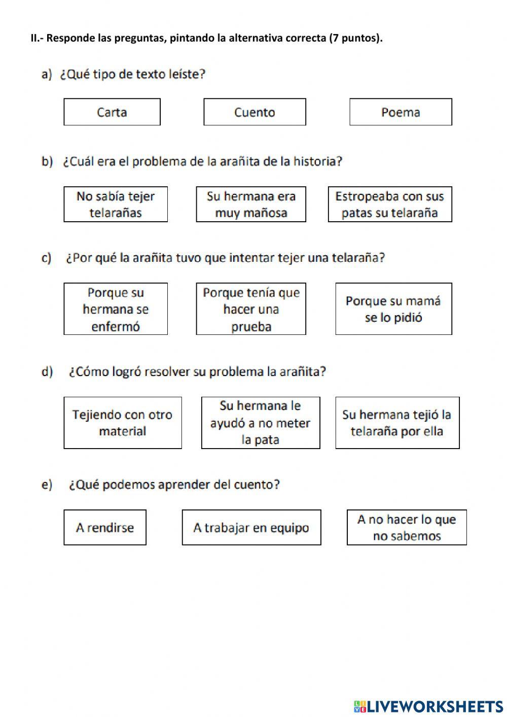 Prueba lectura, m,l,p,s