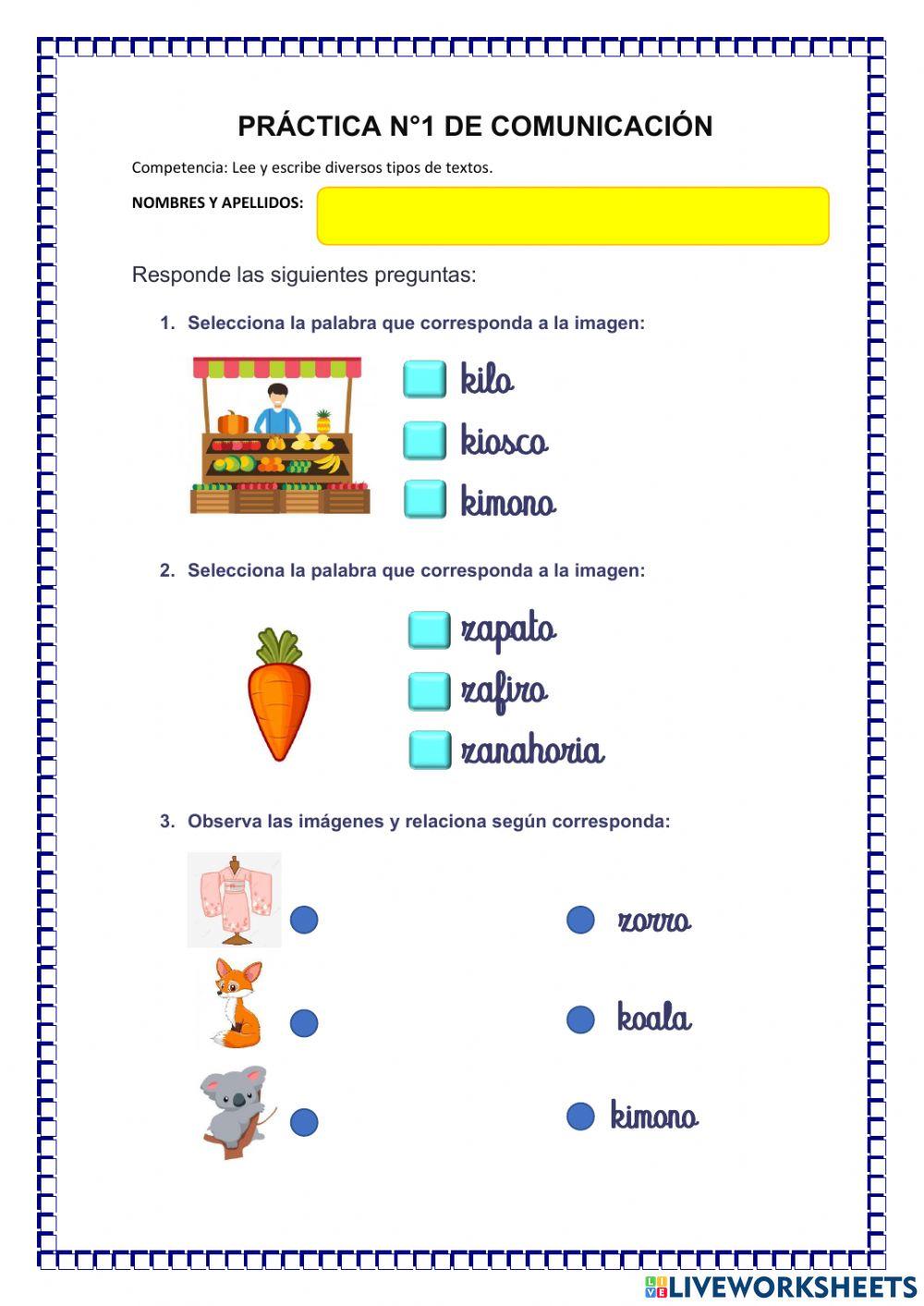 Práctica de Comunicación