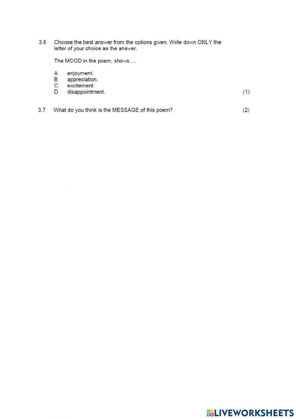 English paper 2 part 2