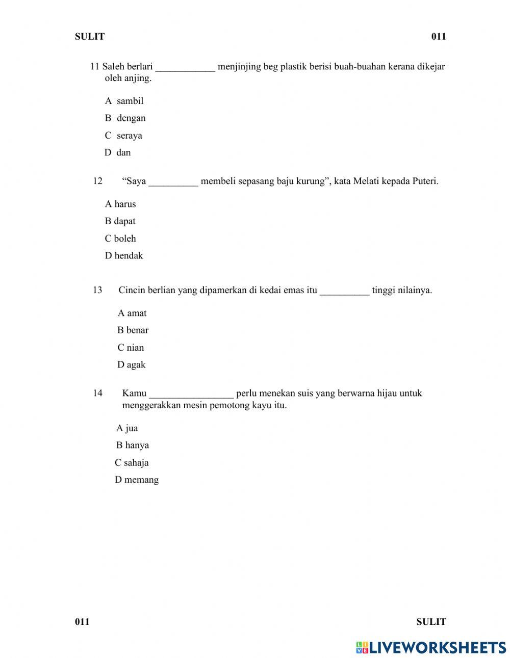 Ujian pertengahan tahun