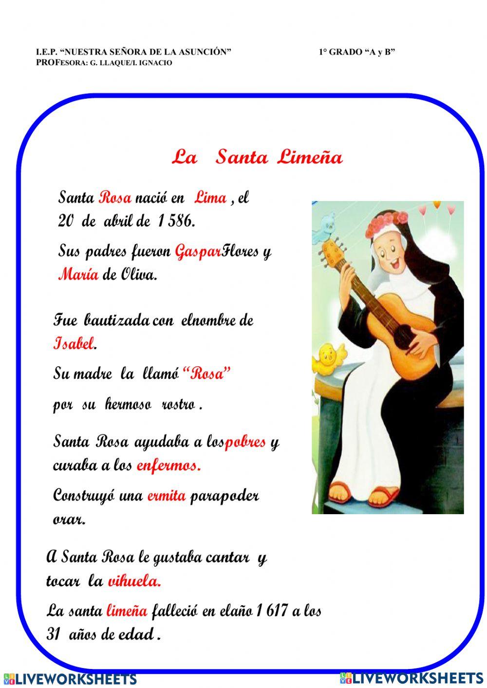 Santa rosa de lima