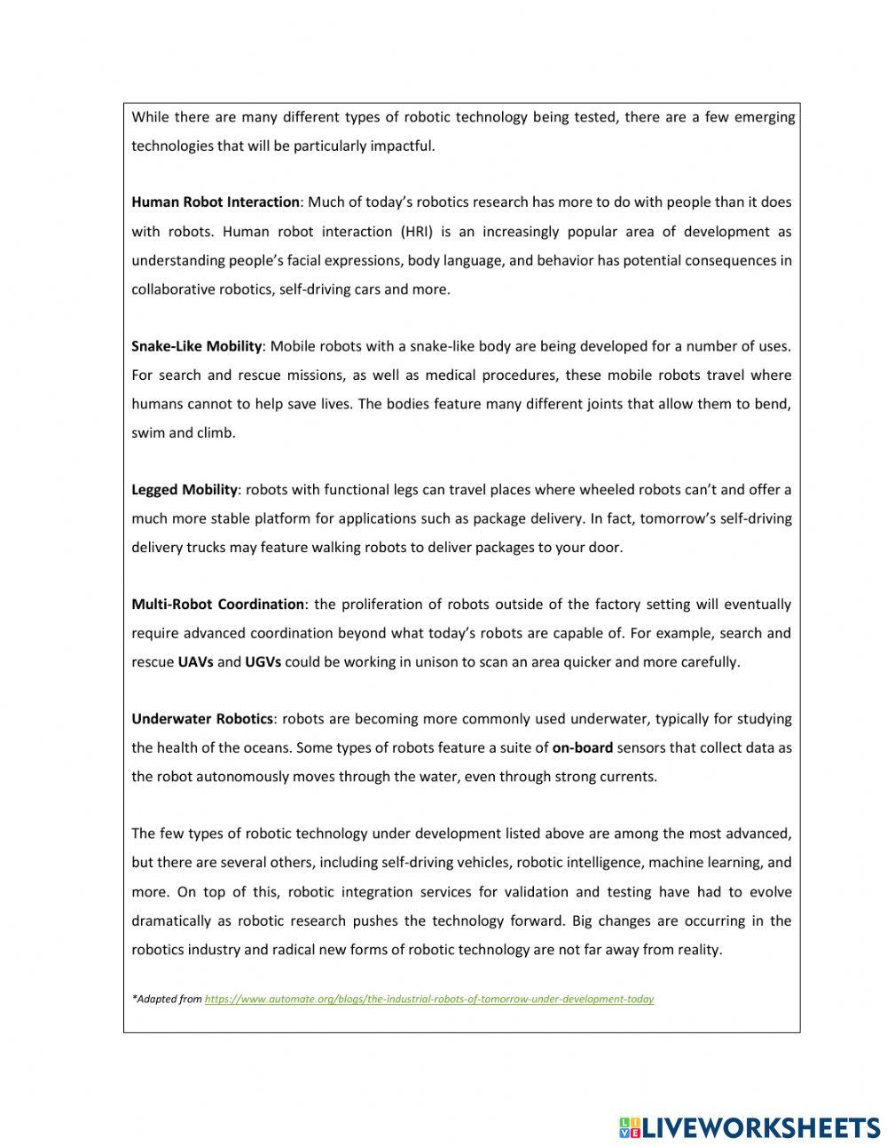 The industrial robots of tomorrow under development today
