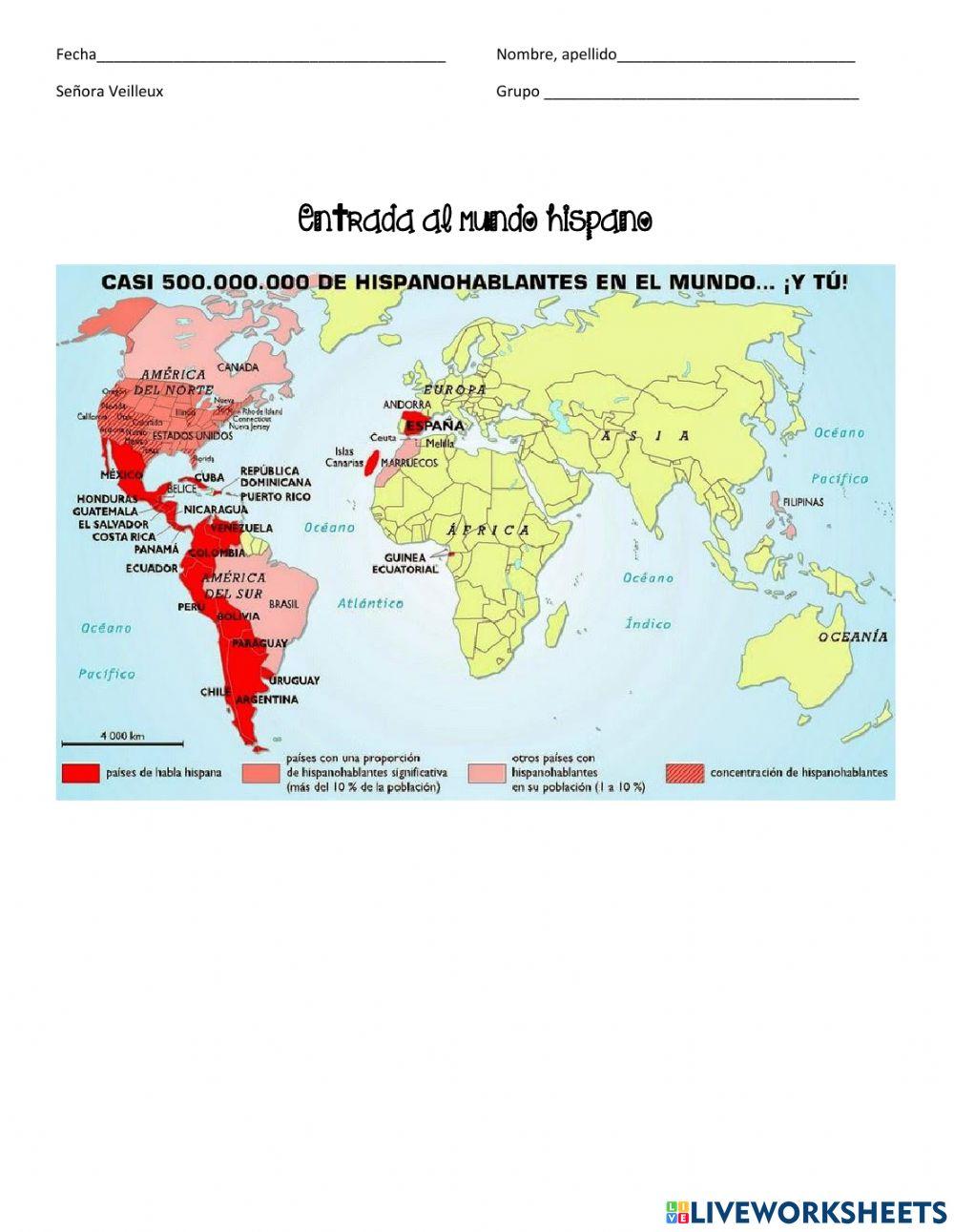 Los países de América latina