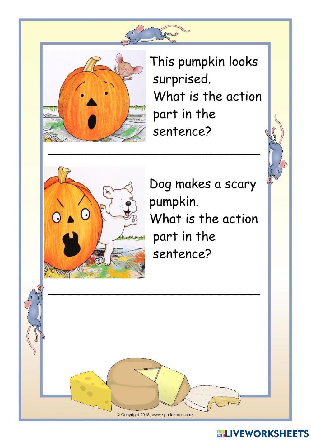 I'ts Pumpkin Day, Mouse!