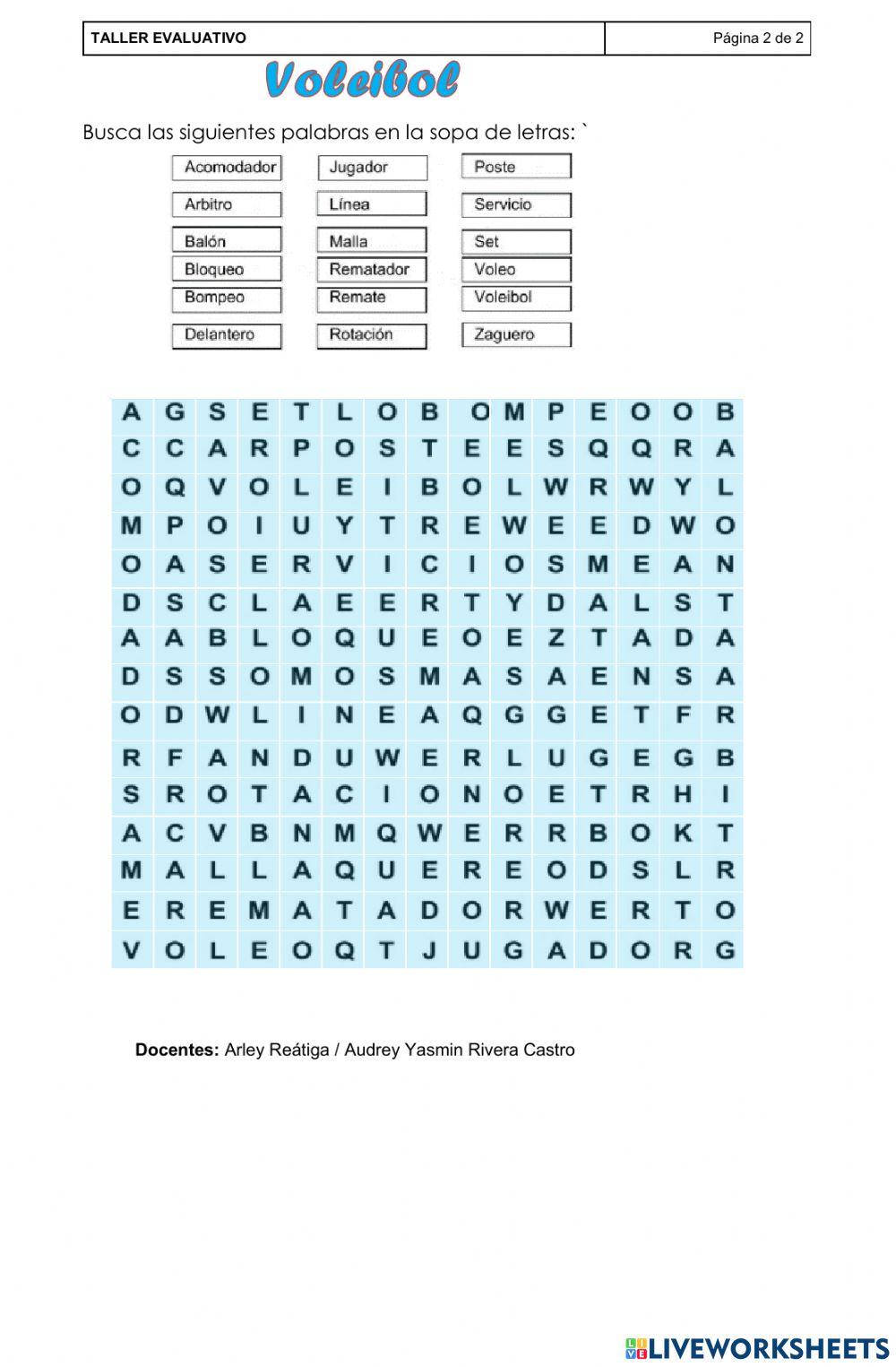 Baloncesto y Voleibol