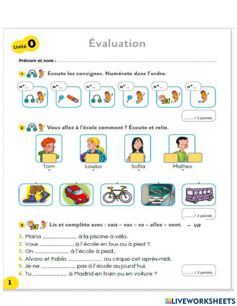 Zigzag 2 unite 0 page 1