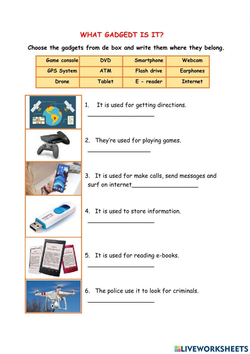 Gadgets and devices Gadgets and devices