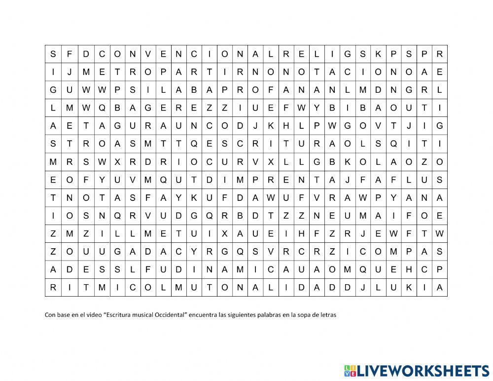 Escritura Musical Occidental