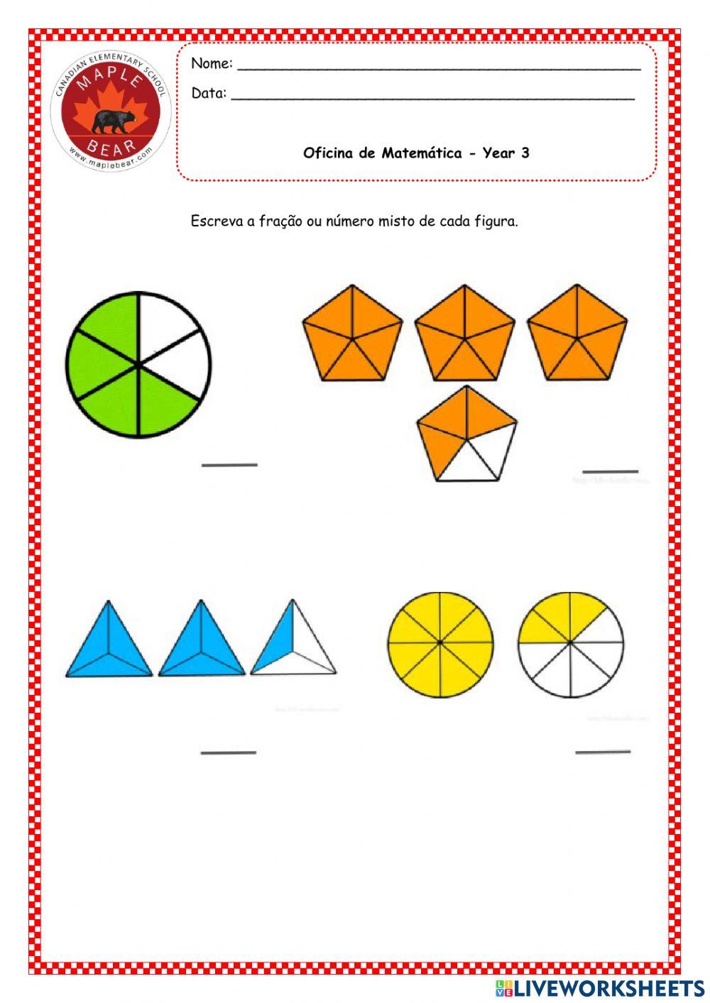 Fração e número misto