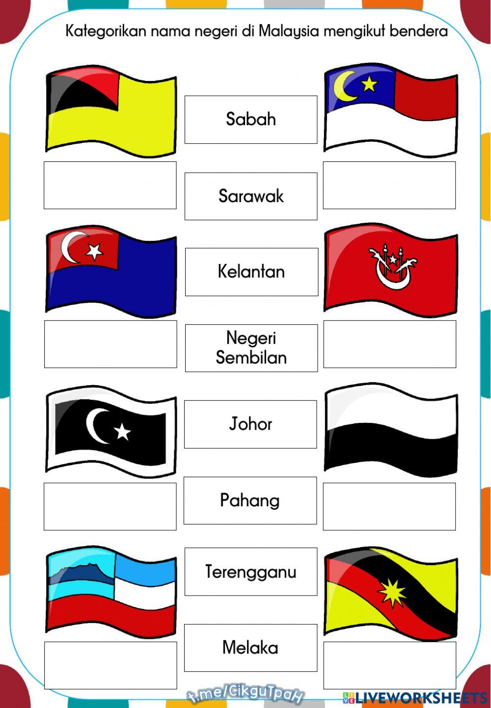 Bendera negeri-negeri di Malaysia