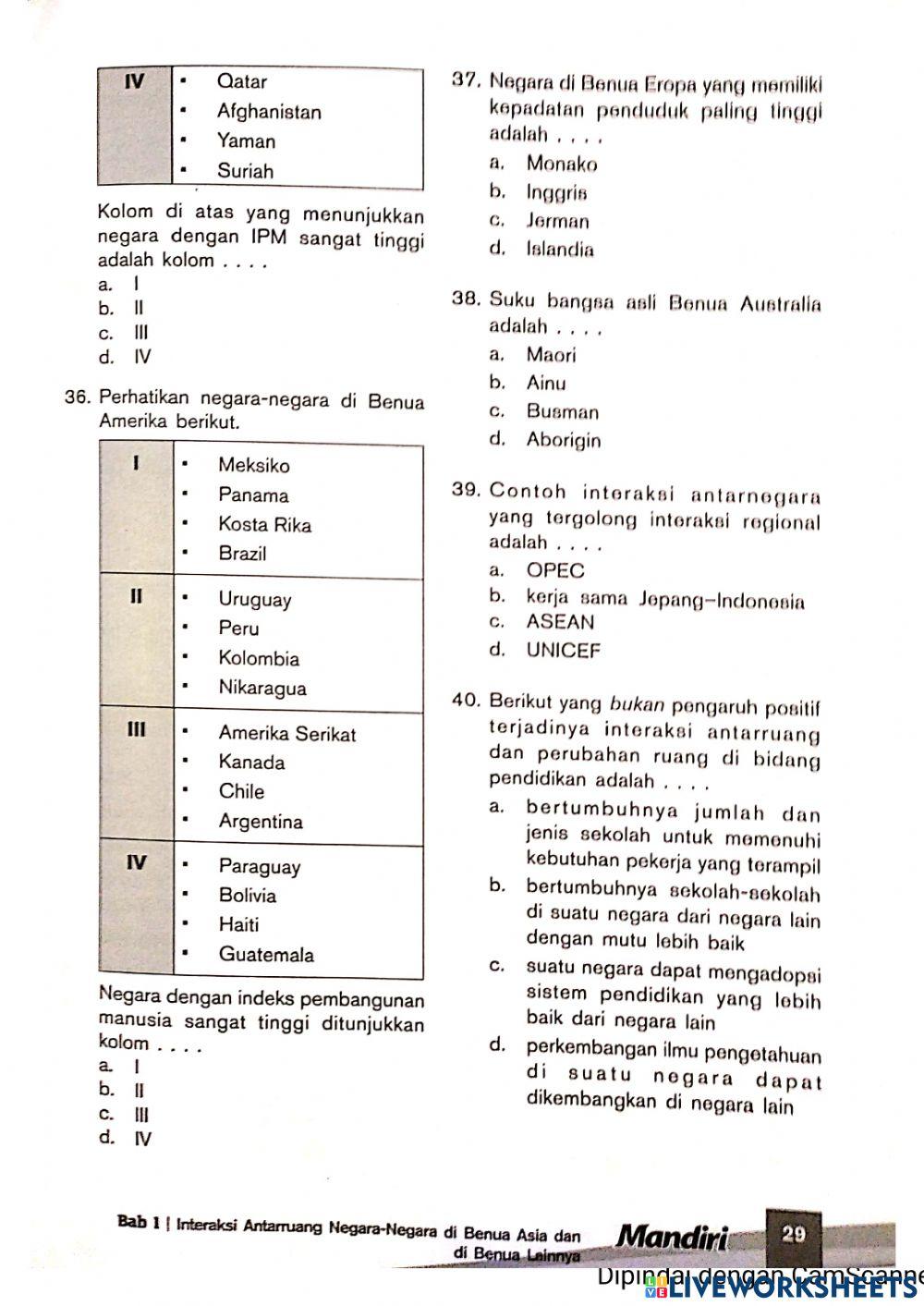 Benua dan Samudra (materi bab 1)