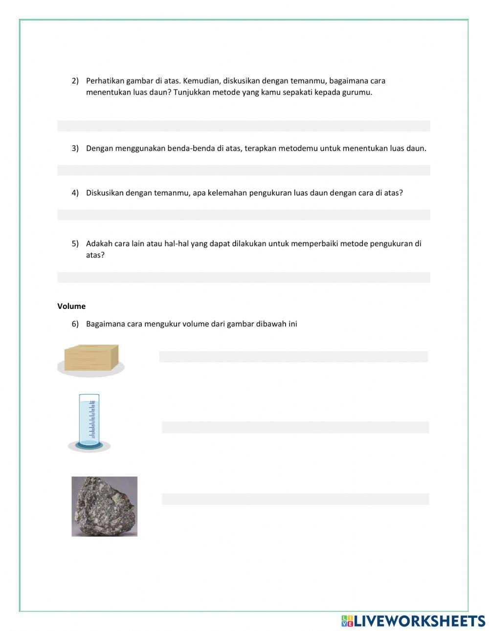 LKPD Kelas 7 3.1 Besaran Turunan