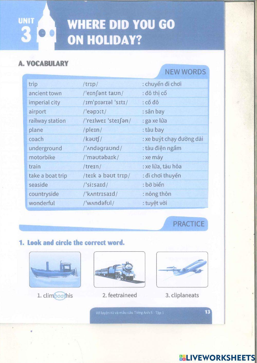Tieng Anh 5 - U2,3 - LTVMC