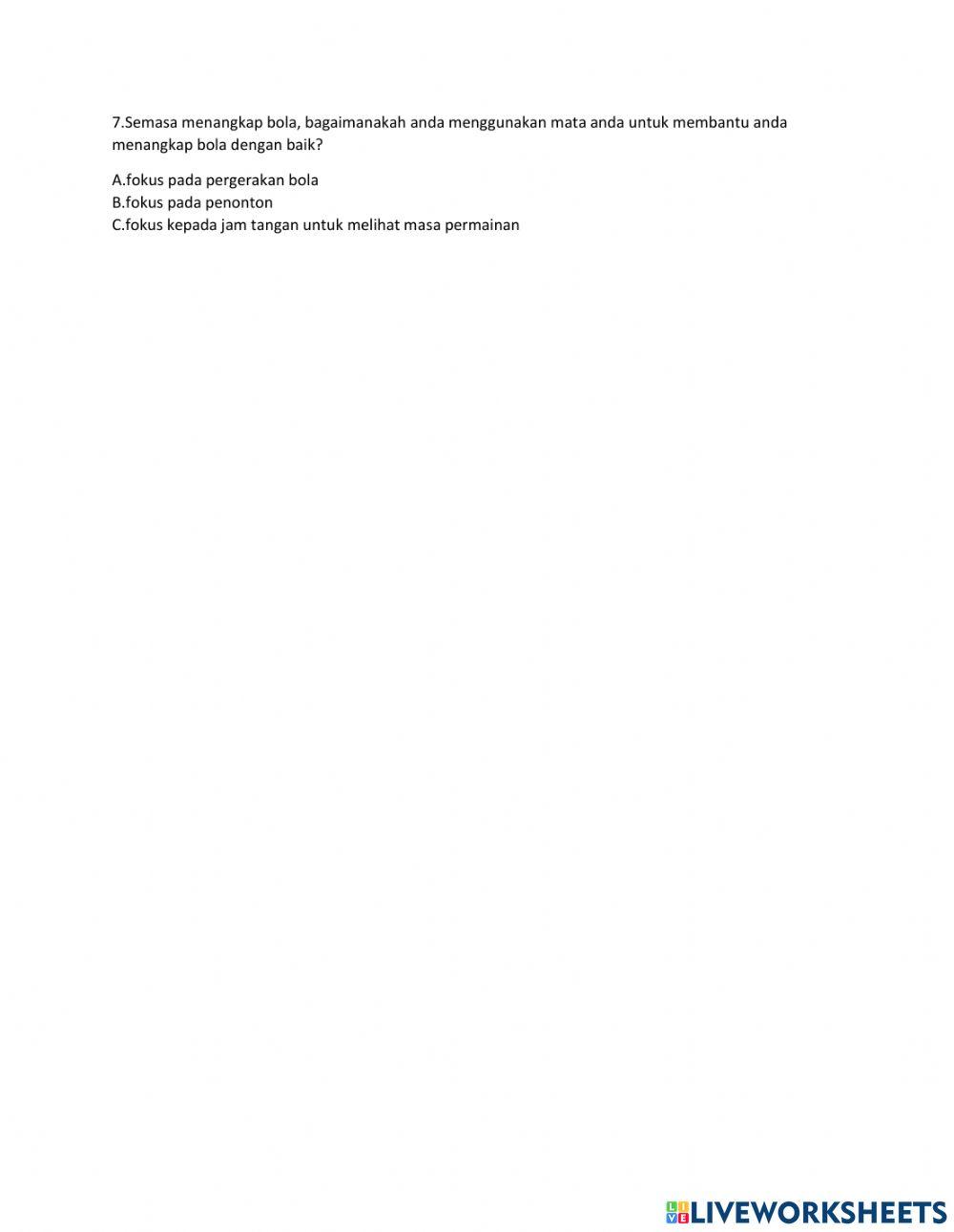 Membaling dan menerima